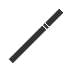 Cigarette glyph icon