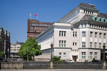 Fototapeta na wymiar Hamburg - bei der Alten Börse