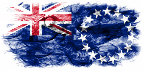  Cook Islands smoke flag, New Zaeland dependent territory flag