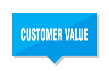 customer value price tag