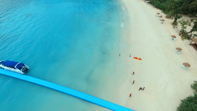 beautiful sea beach of nyang oo phee island andaman sea border thailand and myanmar