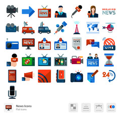 News icons