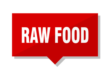 raw food red tag