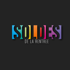 soldes de la rentrée