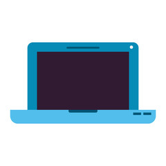 laptop computer isolated icon vector illustration design