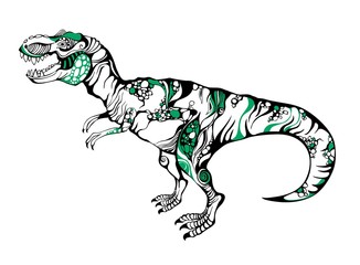 Fototapeta premium dinosaur vector illustration