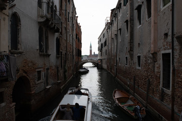 Fototapeta na wymiar Streets and Canals, Venice Italy