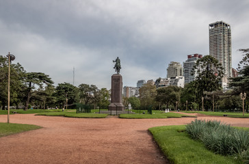 Seeber Square (Plaza Seeber) in Palermo - Buenos Aires, Argentina