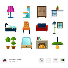 Furniture icons