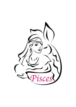 the Pisces woman