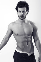 Fototapeta premium Handsome young man portrait