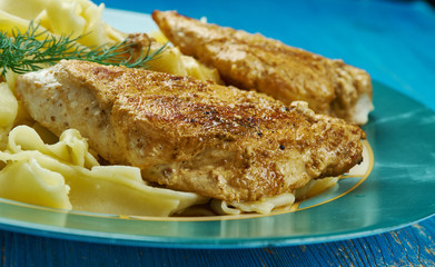 Chicken Piccata with Pasta