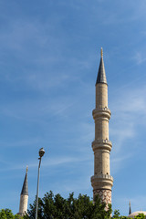 Minarets of mosque