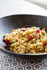 Salade de quinoa et légumes