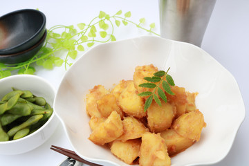 じゃがいもとモロッコインゲンの煮物