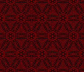 geometric seamless pattern. Vector illustration. For modern interior design, fashion textile print, wallpaper, decor panel