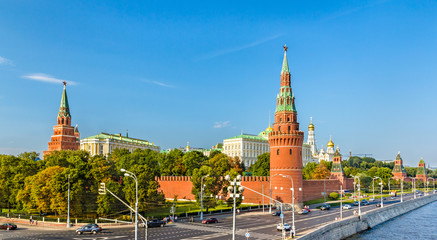 Fototapeta premium Panorama of Moscow Kremlin - Russia