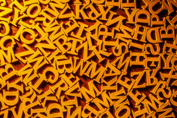 background from the letters of the alphabet. abstraction from letters. letters of the alphabet.