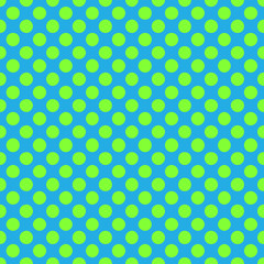 Polka dots seamless background © annagolant