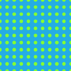 Polka dots seamless background