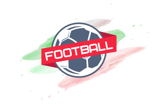 football logo. emblem. badge.