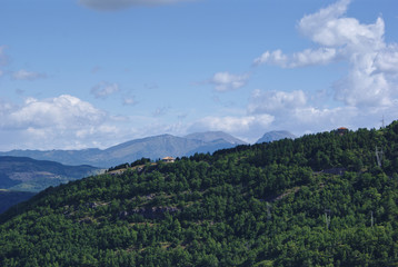 Paesaggio visto da Pietracamela