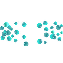 Modern background with bubbles. Cute Pattern for Postcard, Print, Banner or Poster. Vector Texture in Trendy Style