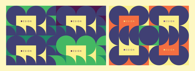 Abstract geometric design. Vector illustration. Pattern can be used as a template for brochure, annual report, magazine, poster, presentation, flyer and banner.