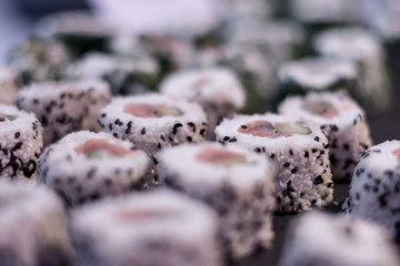 Sushi in Restaurant Catering