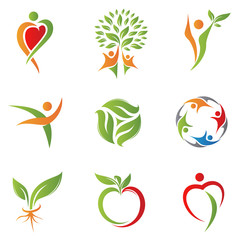 Health Care Logo Design Template