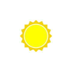 	 Sun vector icon. Sun line vector icon
