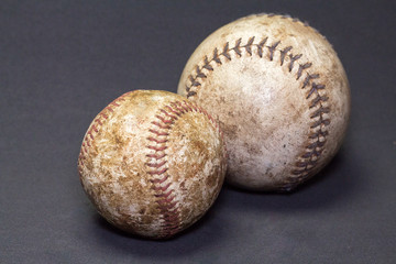 Baseball leather balls