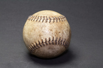 Baseball leather ball