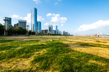 Fototapeta premium SHENZHENG Ganjiang buildings