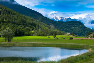 Lac de Siguret in den Hautes Alpes