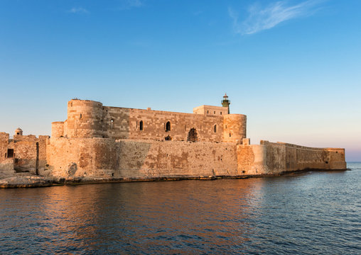 Fortress Maniace in Syracuse Sicily