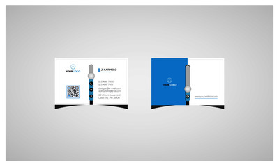 Creative modern business card template