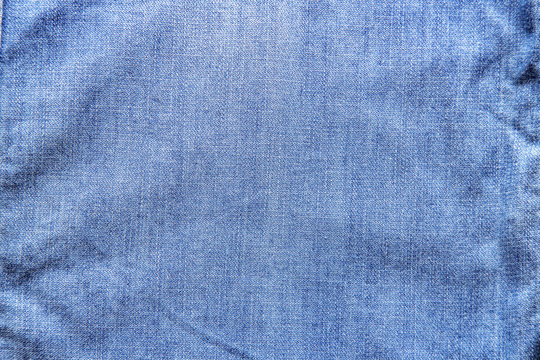 Blue denim jeans texture