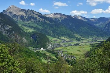 Naklejka na ściany i meble Bregenzerwald; Au; Vorarlberg; Oesterreich