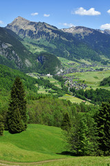 Fototapeta na wymiar Bregenzerwald; Au; Vorarlberg; Oesterreich