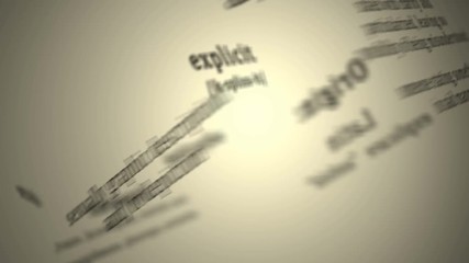 Definition: Explicit 