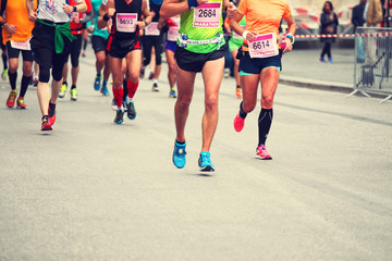 Marathon Läufer