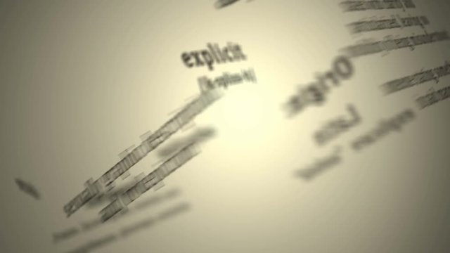 Definition: Explicit 