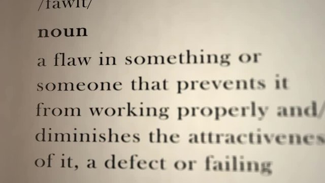 Fault Definition