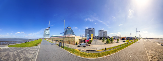 Bremerhaven, Hafenwelten Panorama 