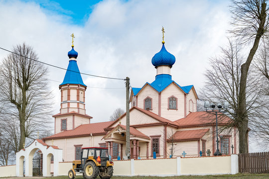 Die orthodoxe Kirche in Losinka, Polen