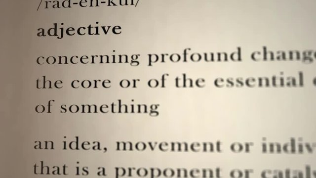 Radical Definition