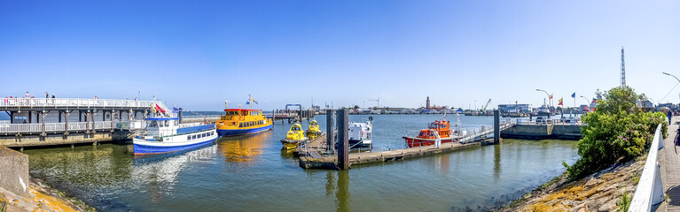 Fototapeta premium Cuxhaven, Hafen 
