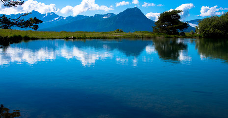 Lac de Saint Appolinaire in den Hautes Alpes