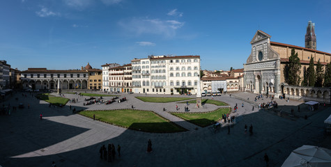 Panorama Piazza Santa Maria Novella